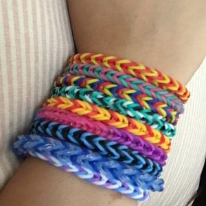 Rainbow loom bracelets